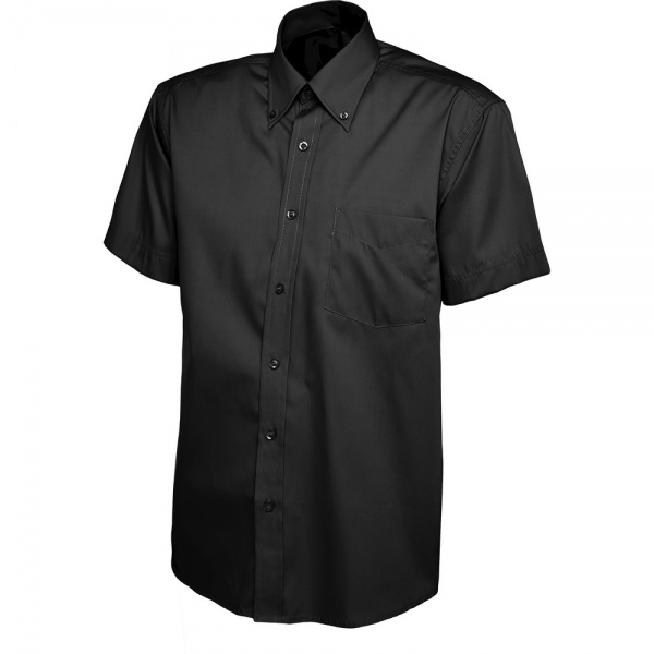 Uneek Clothing UC702 Mens Pinpoint Oxford Half Sleeve Shirt 140gsm